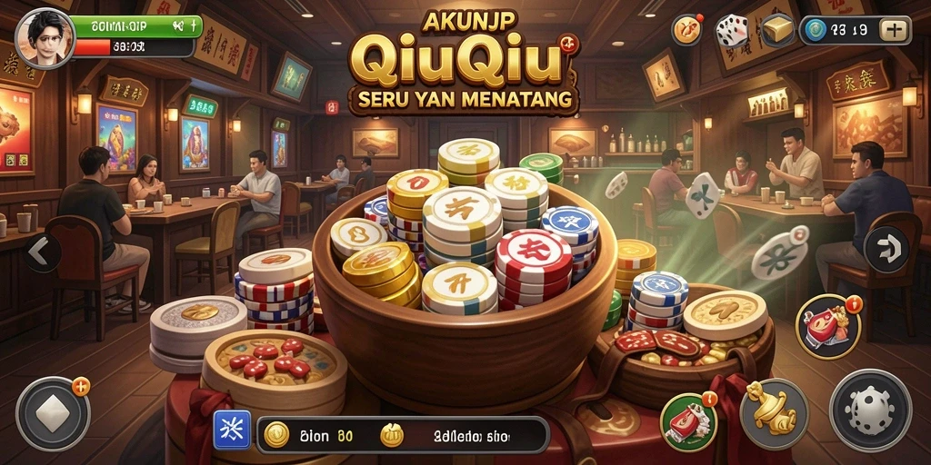 Tampilan gameplay seru dan menegangkan dalam AKUNJP.