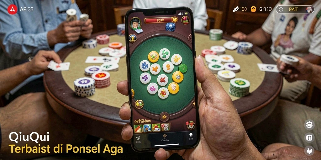 Gameplay seru QiuQiu di API33 dengan grafis menarik.