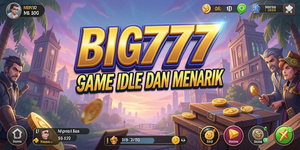 Tampilan screenshot dari gameplay <strong>BIG777</strong> yang menampilkan berbagai aset dan strategi.