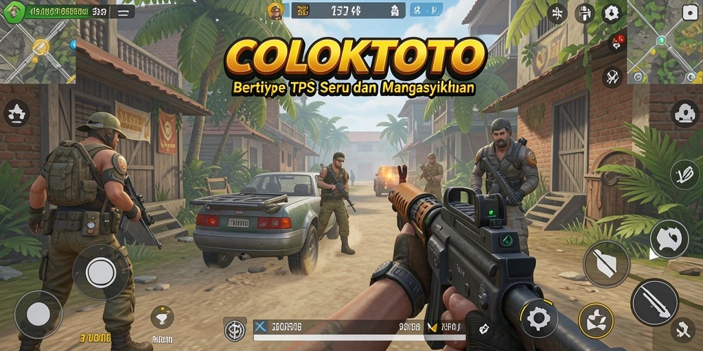 Tangkapan layar COLOKTOTO menampilkan aksi seru dalam game TPS.
