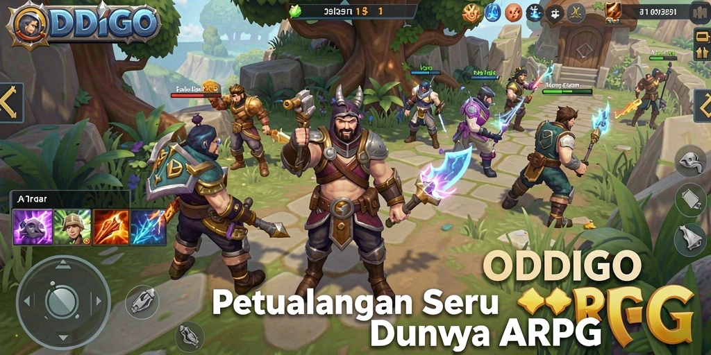 Gameplay seru ODDIGO dalam dunia ARPG yang menantang.